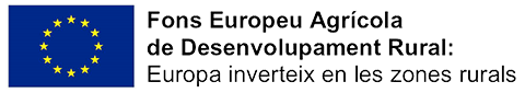 Logotip Fons Europeu Agrícola de Desenvolupament Rural